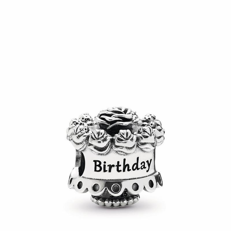 Pandora Happy Birthday Charm - Sterling Silver - Canada | CQ4980RV